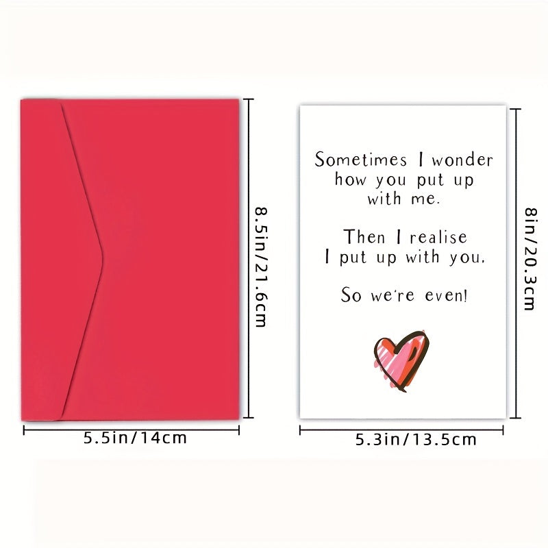 Funny Anniversary Card - Witty Card For Husband or Wife
