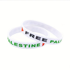 Gaza Flag Silicone Wristband Bracelet Gift