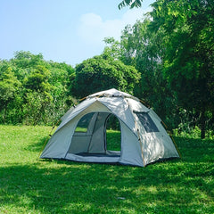 Portable Folding Automatic Quick Opening 2-Door Tent for Camping