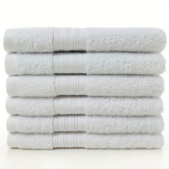 6pcs Household Cotton Hand Towel Soft Absorbent Towel