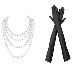 1920s Masquerade Party Costume Accessory Set