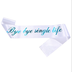 High Density Crepe Fabric Waistband with Golden Embossing