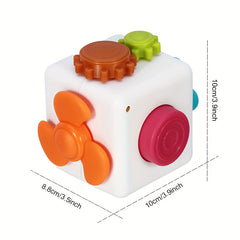 6 in 1 Sensory Activity Cube Educational Game Center for Kids