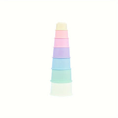 Silicone Sensory Water Cups Set - Educational Toy for Kids
