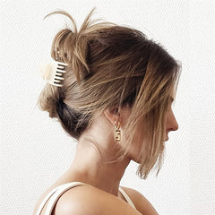 4pcs Small Hair Claw Clip Matte Non-slip Short Hair Accessories
