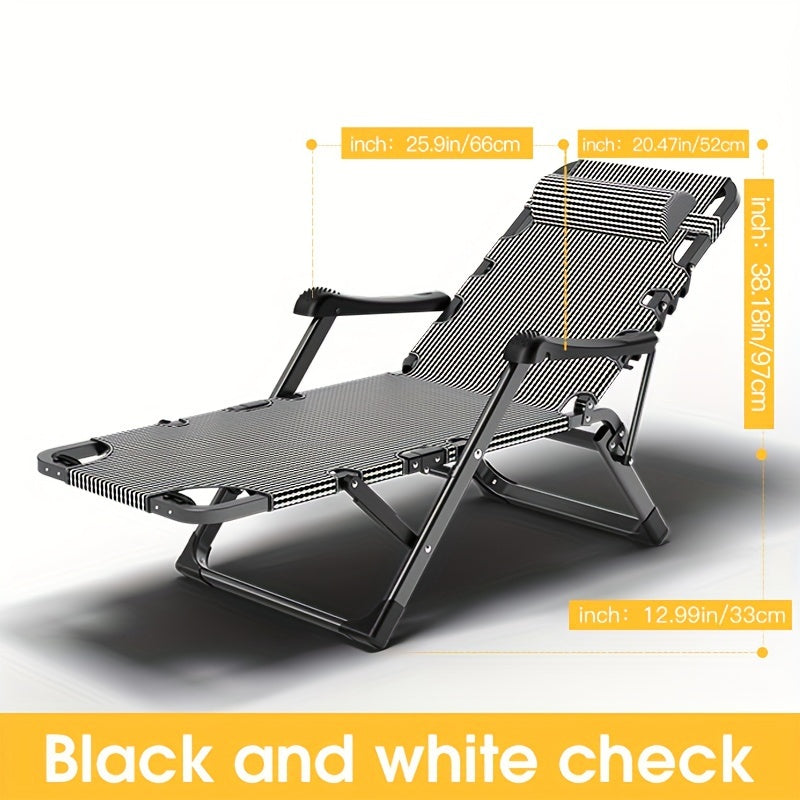 Outdoor Folding Chairs Balcony Lounge Chair