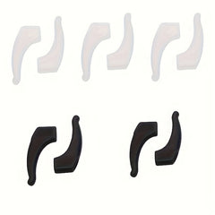 5 Pairs Glasses Anti Slip Hooks Sports Style Ear Support & Non Slip Cover