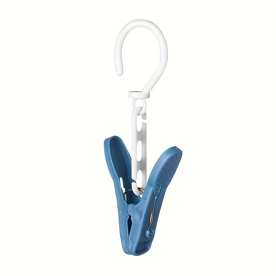 6pcs Windproof Clothes Pegs Drying Clip Travel Towels Hanger Laundry Clip