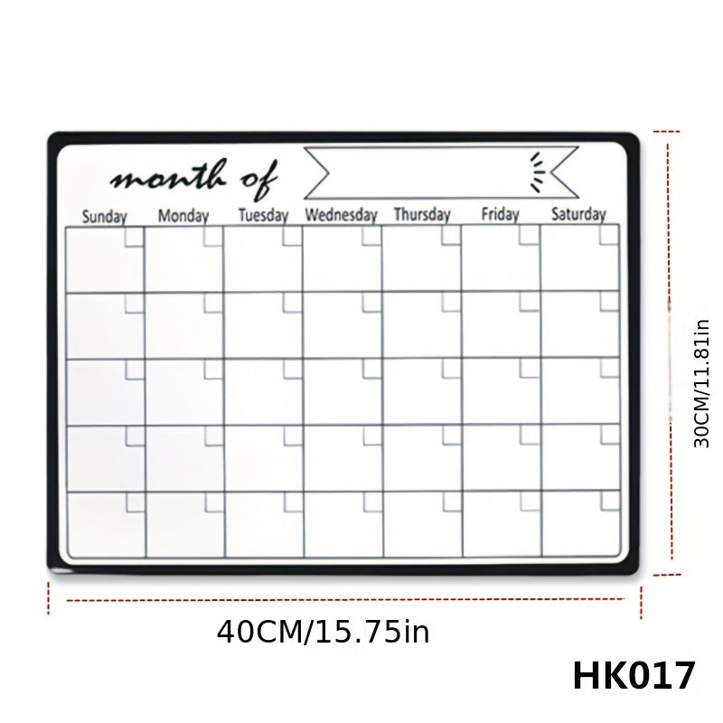 Company Planning Magnetic Form Refrigerator Sticker