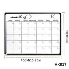 Company Planning Magnetic Form Refrigerator Sticker