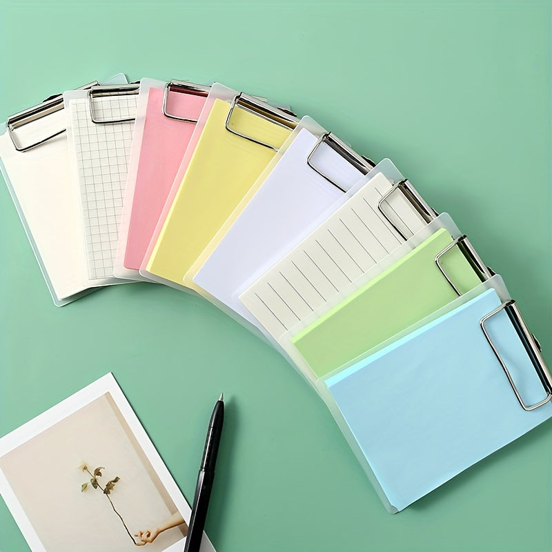 Clipboard Folio With Notepads Mini Clipboard Folder Portable Clipboard Notebook