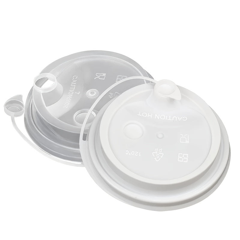 1000pcs Leak Proof Milk Tea Cup Lids 3 54in for Juice Drink Packaging