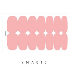 Gel Nail Stickers Self Adhesive Full Nail Wraps for Women and Girls
