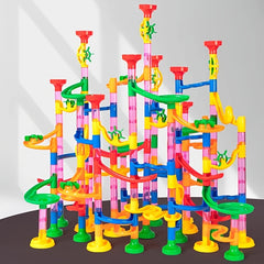 232pcs Puzzle Building Block Track Ball Toy