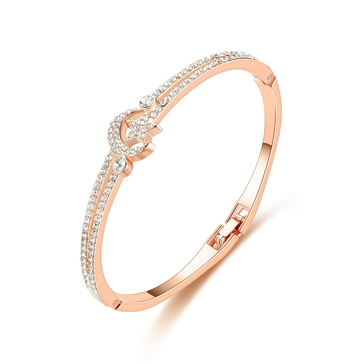 Stylish Star Moon Bracelet for Ages 12+