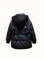 Warm Hooded Puffer Coat For Women Winter Outdoor Clothing