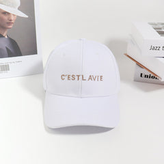 Embroidered Baseball Cap Sun Protection Hat Unisex Outdoor Casual Style