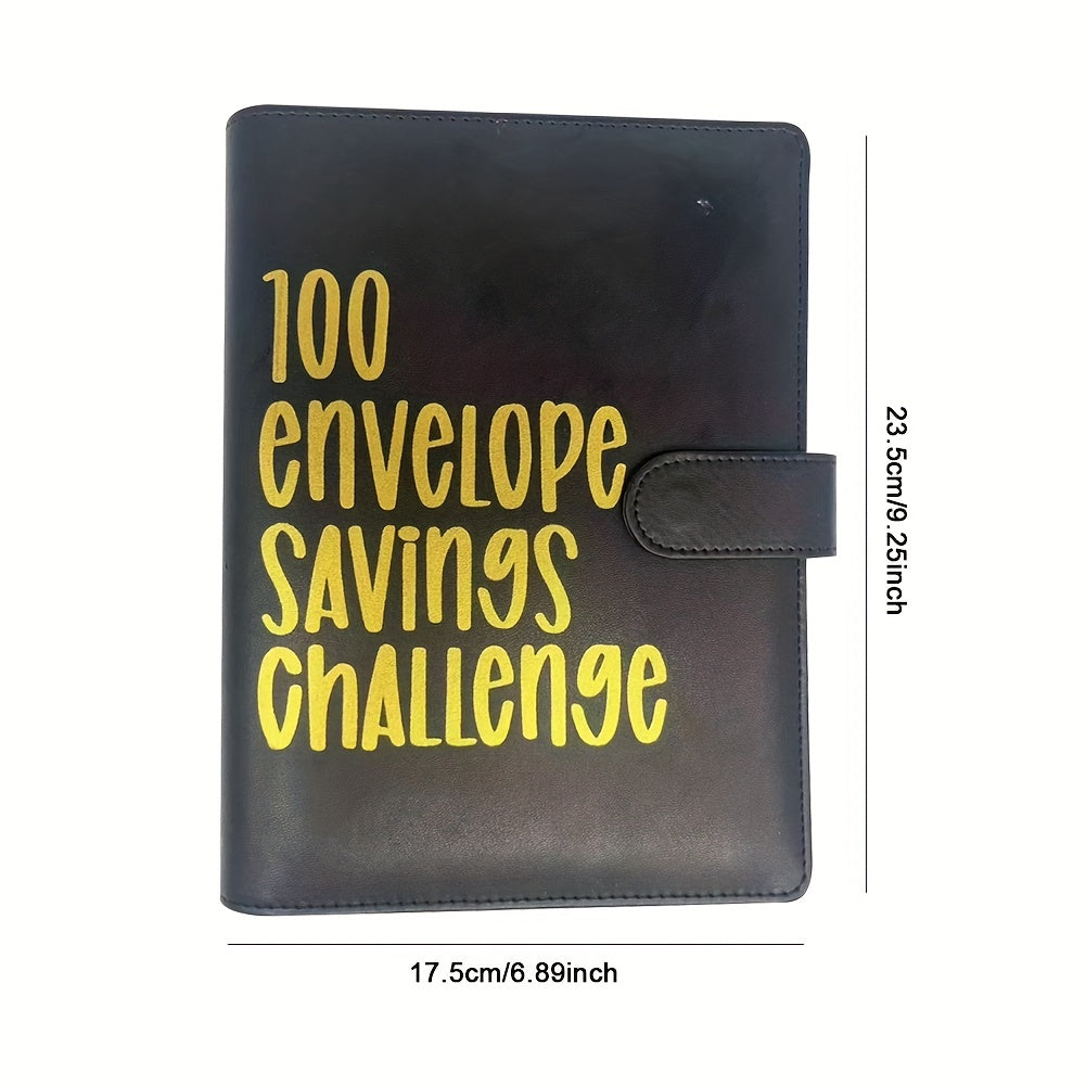 100 Envelope Challenge Binder Savings MoneyChallenges Budget Binder
