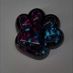 3pcs Galaxy Glitter Cat Paw Taba Squishy Toy Slow Rising Sensory Fidget Toy