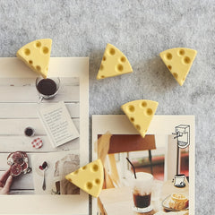 12pcs Decorative Push Pins For Cork Board, Cheese Thumb Tacks For Bulletin Board