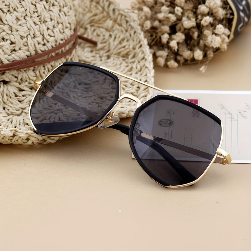 Y2K Colorful Reflective Lens Sunglasses Sun Protection