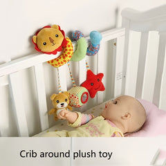 Crib Wrapping Plush Toys for Newborn Baby - Multifunctional Comfort Bed