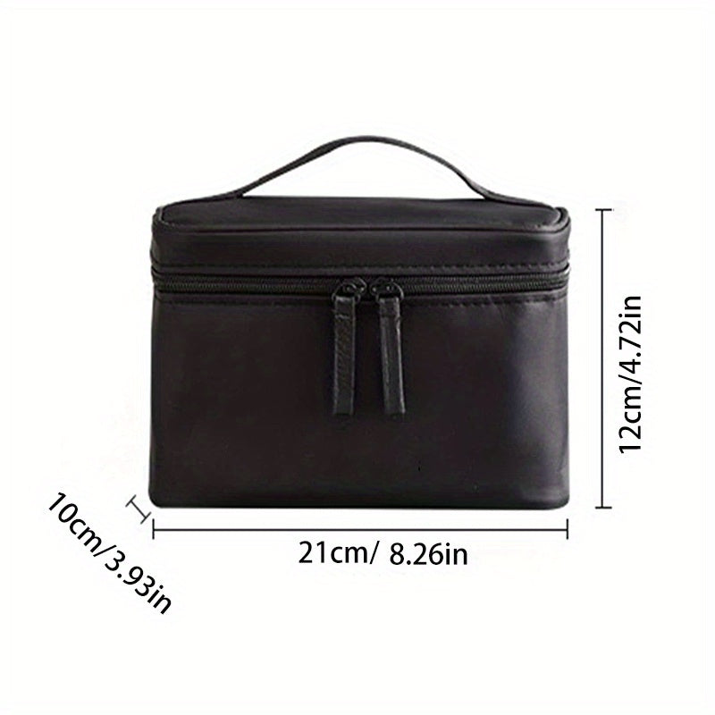 Waterproof Travel Cosmetic Bag Makeup Brush Storage Bag Portable Zipper Toiletry