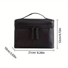 Waterproof Travel Cosmetic Bag Makeup Brush Storage Bag Portable Zipper Toiletry
