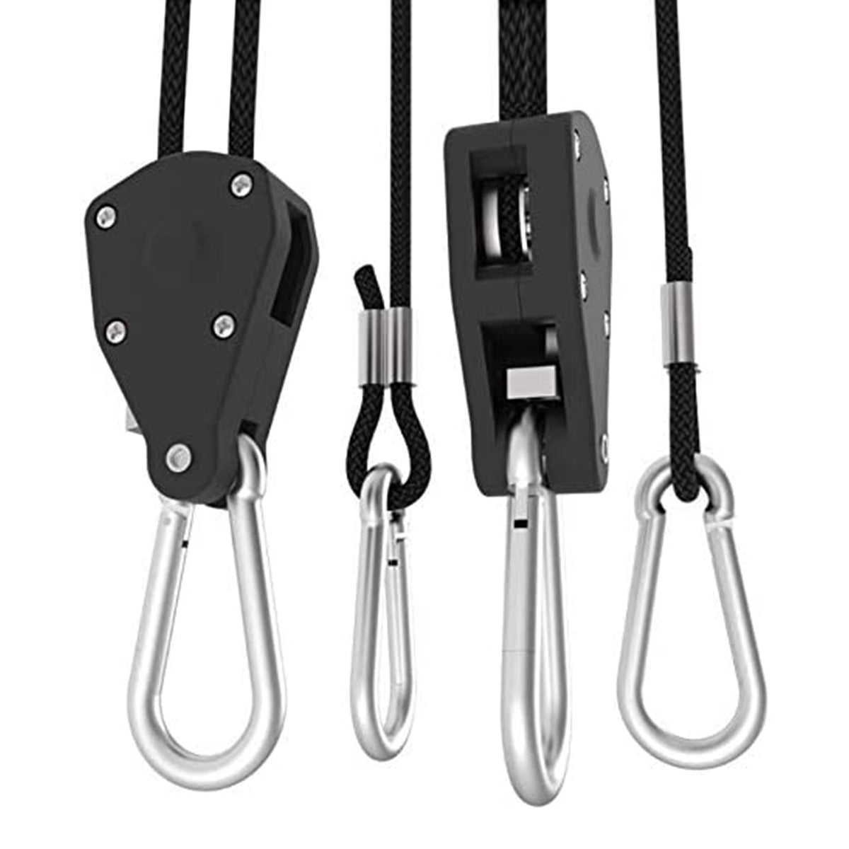 2pcs Grow Light Lanyard Lights Shade Hook Tent Sling Metal Wheel Lighting