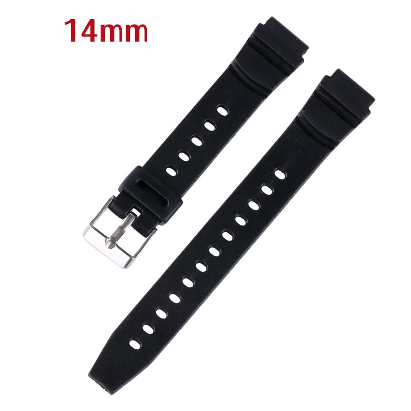 Silicone Watch Strap 12mm-22mm For Men & Women Electronic Watch Sports