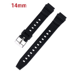 Silicone Watch Strap 12mm-22mm For Men & Women Electronic Watch Sports