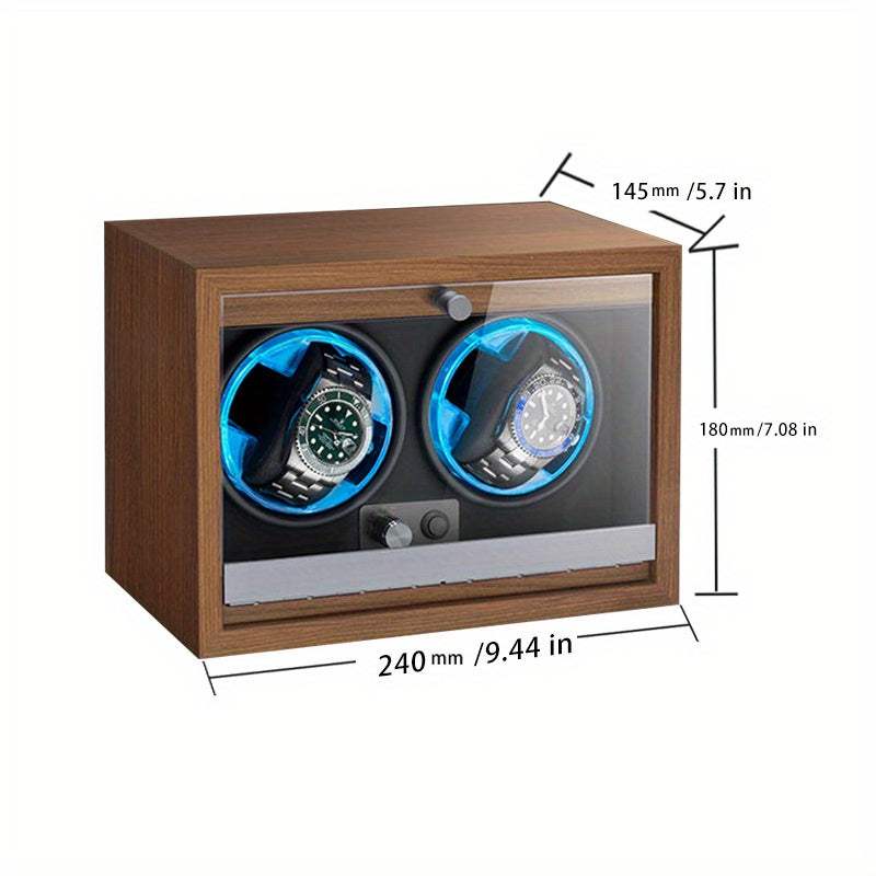 Automatic Mechanical Watch Rotator Anti-magnetic Box