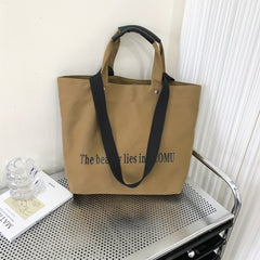 Vintage Graphic Tote Bag Retro Satchel Canvas Shoulder Purse