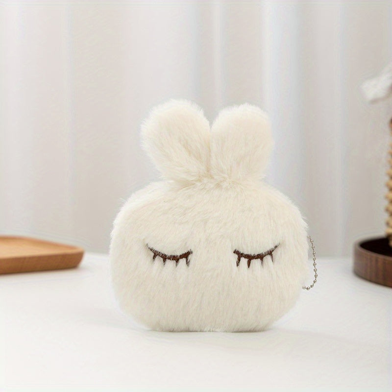 Plush Chicken Rabbit Coin Purse Small Storage Bag