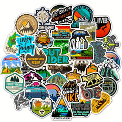 200 Pcs Cartoon Graffiti Pattern Travel Stickers
