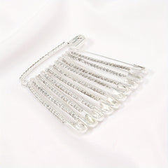 X Shape Scarf Buckle Shawl Clip Clothing Brooches Cross Bow Scarves Wrap Holder