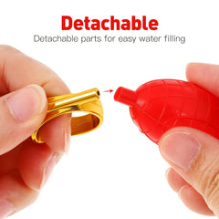 Water Spraying Ring Toy for Adults Prank Kit Noise Plastic Party Bag