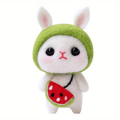 Watermelon Rabbit Felt DIY Material Package for Doll Decoration