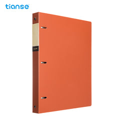 TIANSE 3-Hole A4 File Folder w/ Pockets 220 Sheets Capacity Binder