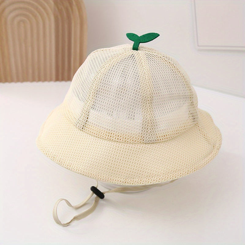 Sun Hat for Baby 0-3 Years Old with Strap