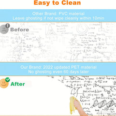 Dry Erase Whiteboard Sticker Decal - Creative Space Solution