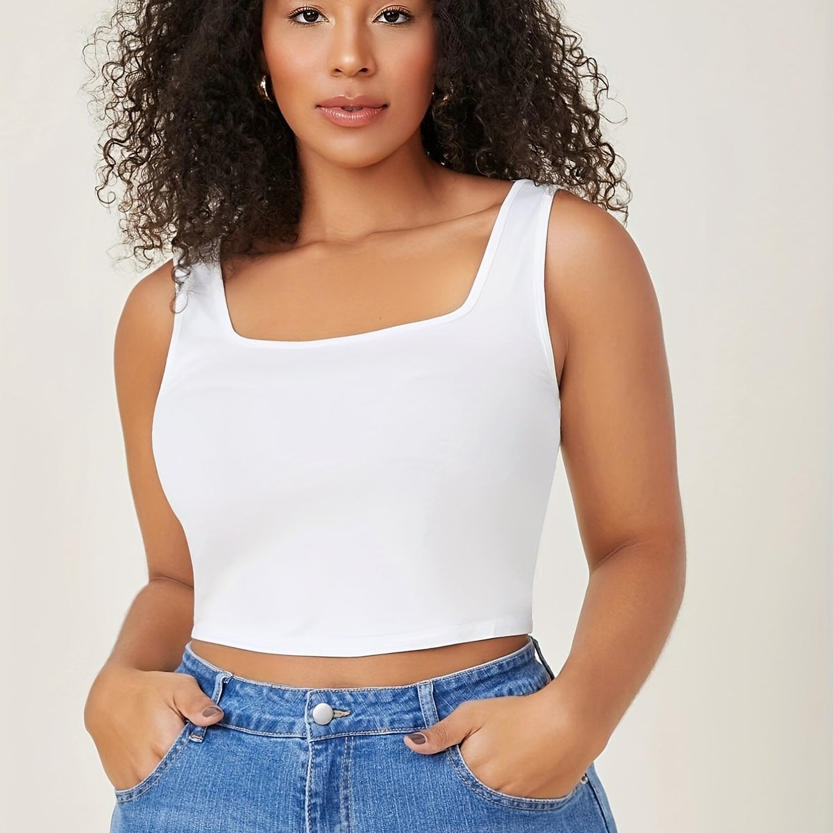  Square Neck Tank Top