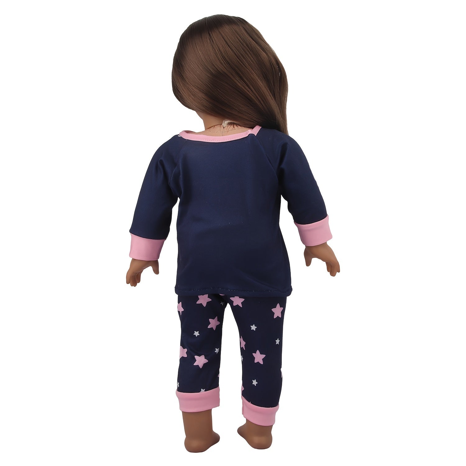 Cartoon Unicorn Cat Shark Giraffe Pajama Clothes Set for 18" Doll