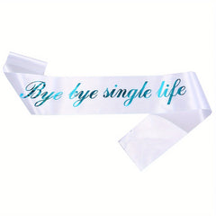 High Density Crepe Fabric Waistband with Golden Embossing