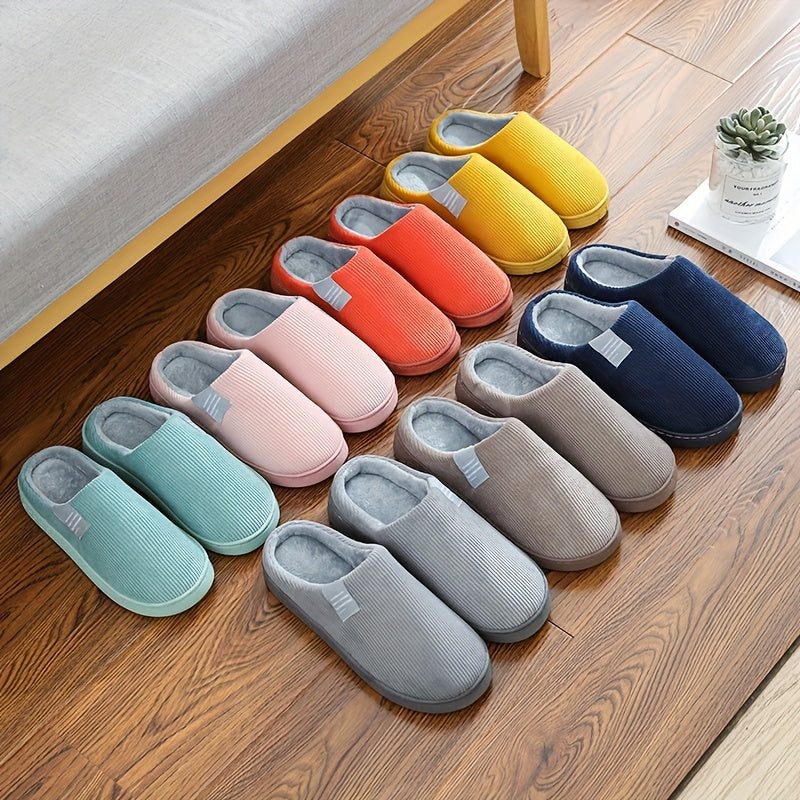 Men's Cozy Winter Home Shoes Non-Slip