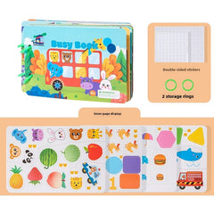 Reusable Sticker Book for Preschool Learning