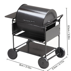 1:12 Scale Outdoor Grill Oven Dollhouse Model for Kitchen DIY Decor