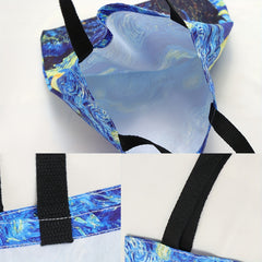 Woman Pattern Tote Bag Lightweight Shoulder Bag