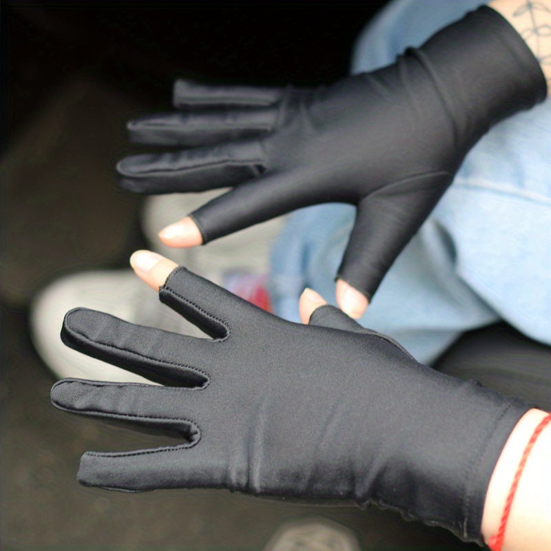 Sun Protection Gloves Breathable Quick Dry UV Touch Screen Driving Riding