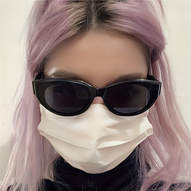 Y2K Cat Eye Sunglasses Hiphop Jelly Glasses UV400